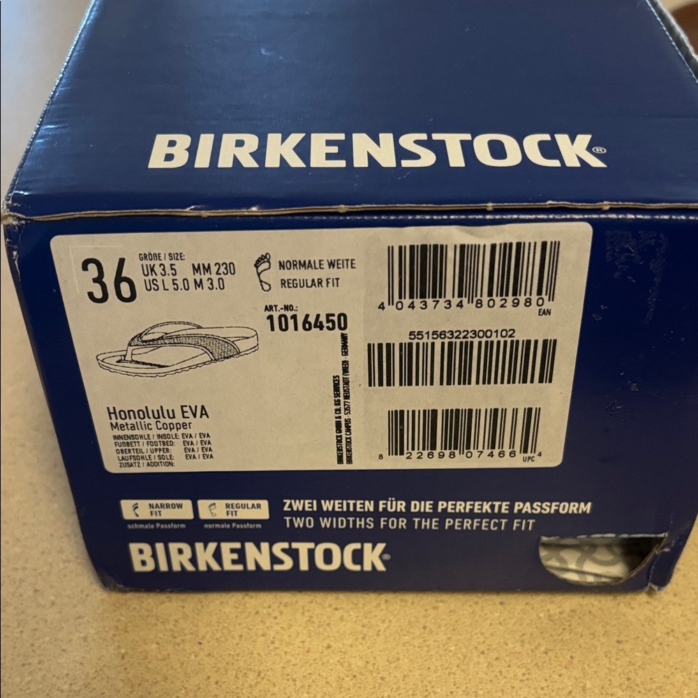 Birkenstock Chocolate Brown Flip Flops - Picture 4 of 6